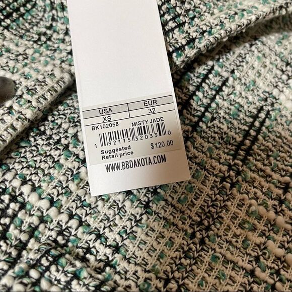 BB Dakota misty jade tweed jacket - Picture 5 of 11